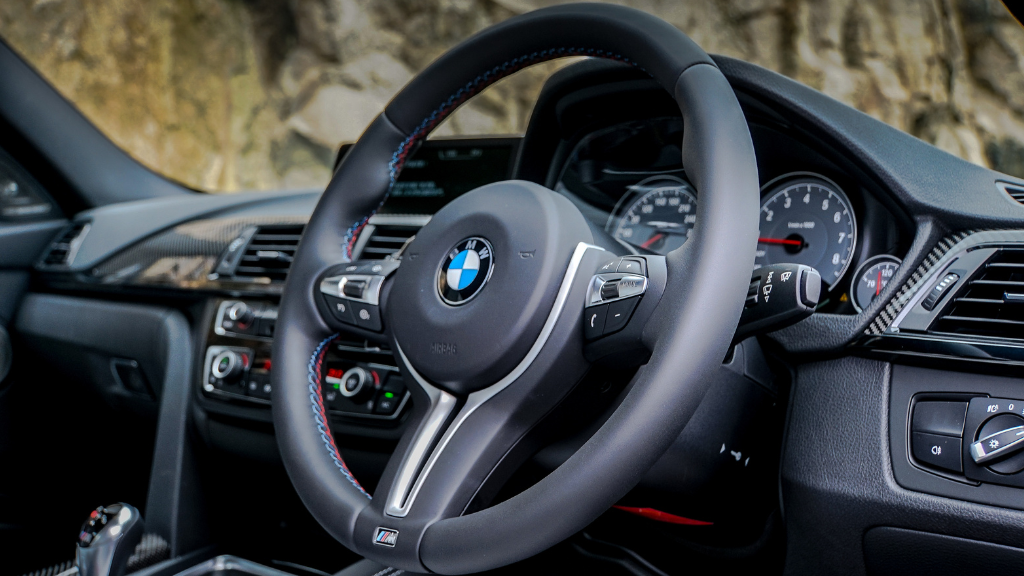 BMW F30 Interior Mods M Sport Steering Wheel