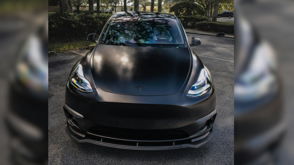 Matte Black Tesla Model Y