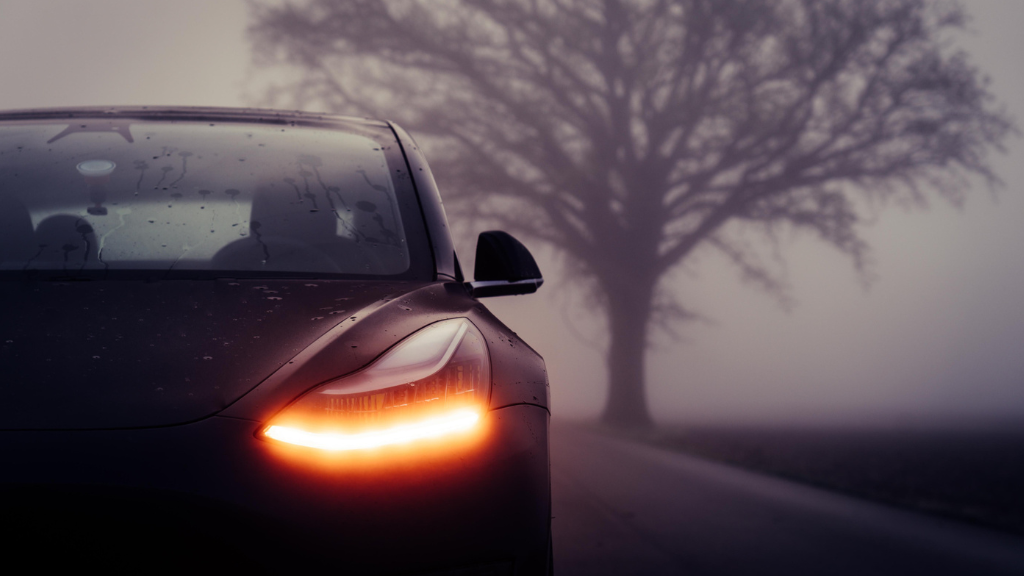 Tesla Model 3 Headlight Blinker